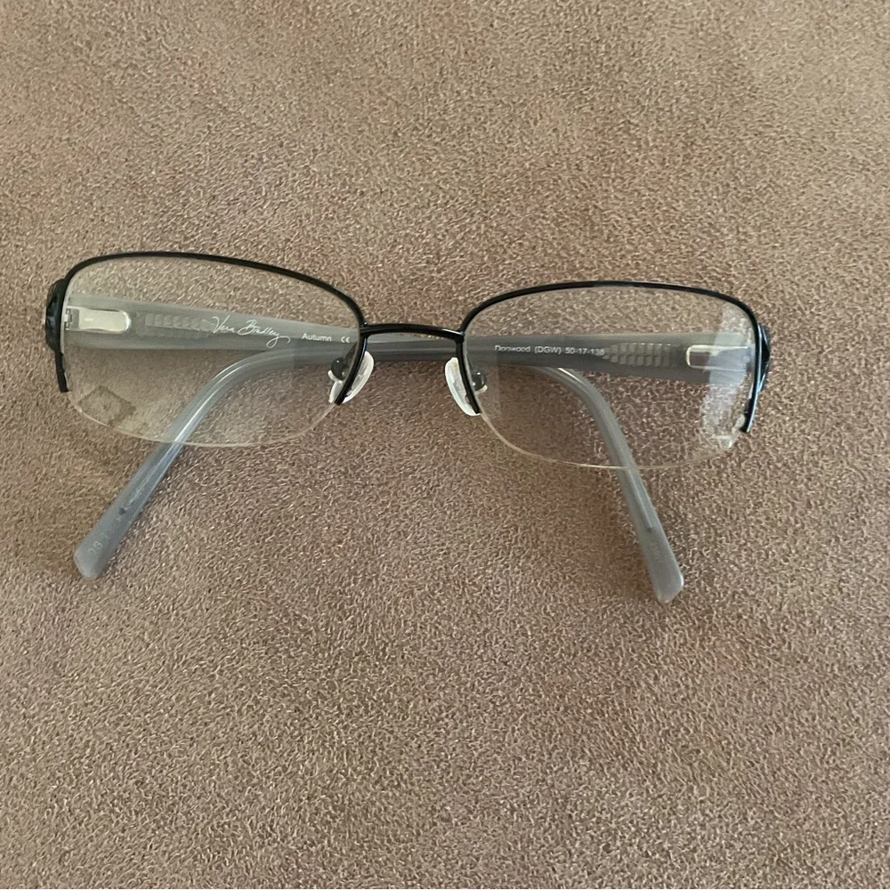 Vera Bradley Autumn Dogwood Half Rim Eyeglass Frames 50/17/138